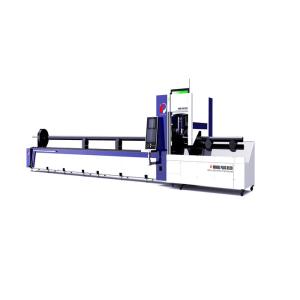 700W Pipe Laser Cutting Machine Water Cooling Way 20mm-200mm Cutting Dia