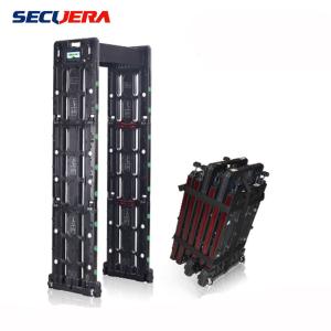 Wholesale easy taking Portable 255 Sensitivity 24 Zones walk through metal detector door from china suppliers