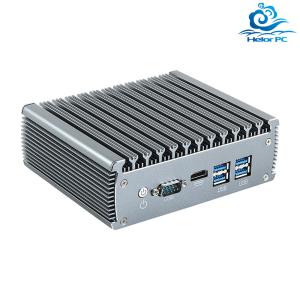 Intel Celeron 3865U 2 Cores 2 Threads Firewall Mini PC Router With 6 Ethernet