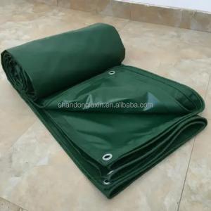 Transparent PVC Coated Tarpaulin for Heavy Duty Waterproof Applications