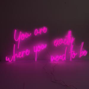 HIGHSPAN Personalized 3d Neon Channel Letters With Acrylic Board