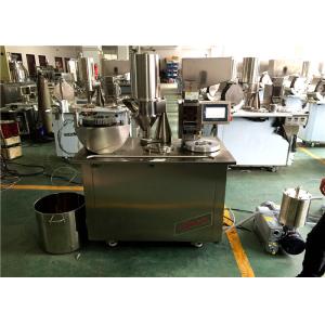 Wholesale Powder / Pellet Semi Auto Capsule Filling Machine , Industrial Filling Equipment from china suppliers
