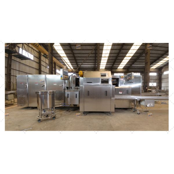 Automatic Ice Cream Cone Production Line With Horizontal Rolling System