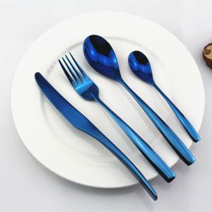 Wholesale Newto NC222 Cosmopolitan blue cutlery/dinnerware/colorful flatware from china suppliers
