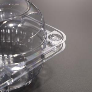 Reusable PET Plastic Food Containers with Rectangle Shape and Spoon