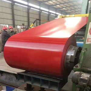 RAL3002 Prepainted Aluzinc Steel Coil CGCC Color Coated Rolls