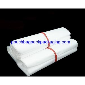 Matte slide zip garment bag, clothes pouch bag with zip on top