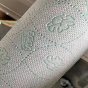 PLC 200m/Min Toilet Tissue Roll Machine Pneumatic Timing Rewinder