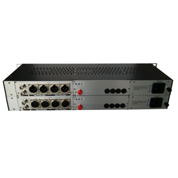 Quality broadcasting analog audio and video optical transceiver(new housing) for sale