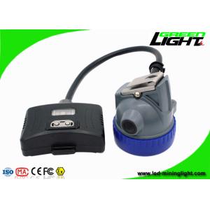 Semi - Corded Coal Led Mining Headlamp 10000 Lux with 16 Hours Lighting Time