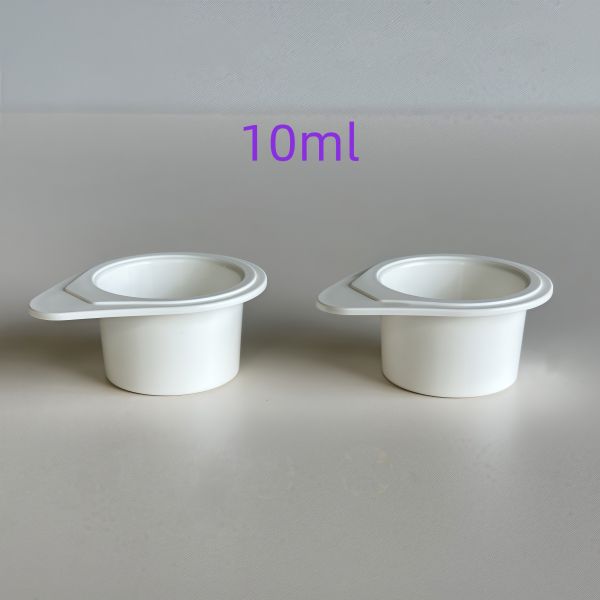12ml PP Cosmetic Cups with Aluminum Foil Lids for Cream Lotion