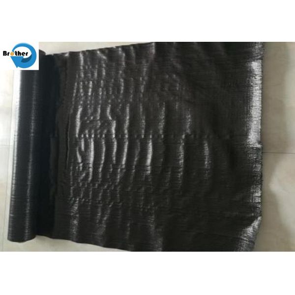 PP Anti Weed Mat, Agricultural Plastic Weed Control Fabric, Black Weed Prevent
