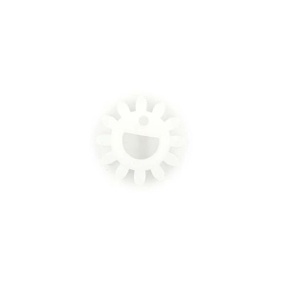 Hitachi 2845V RB D Type 12 Tooth Gear White Plastic ATM Machine Parts