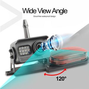 1650ft Transmission Wireless RV Backup Camera 5 Inch IPS Color Screen