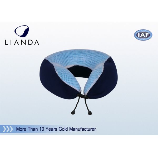 U Shape Personalized Cooling Gel Pillow , Funny Bean Neck Support Pillow