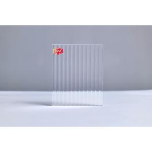 Scratch Resistant transparent Textured Acrylic Sheet with High Light Transmittan