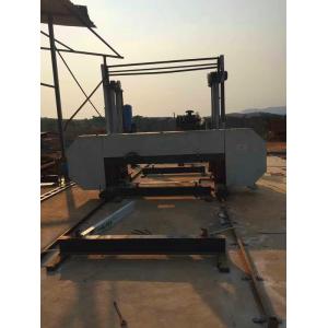 PLC Automatic Setworks Heavy Duty Sawmill Machine Wood Cutting