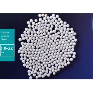 Yittrium stabilized Zirconia Grinding Media beads Size 1.8-2.0 mm