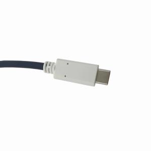 USB 3.0 Type C Charger Cables Male Connector Flexible Data Cable 900mm Custom