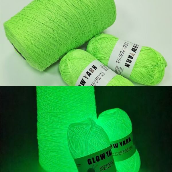 150D-900D Glow Dark Yarn Multi Color Sewing Embroidery Thread