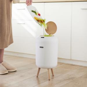 Smart Sensing Luxury Trash Can Household Living Room Bedroom Touchless Automatic