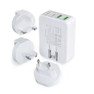 US UK EU AU Universal Travel Charger Adapter Foldable Multi-Port PD 20W USB Wall