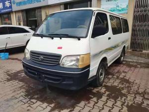 China 12 Seats Gasoline Used Hiace Bus 2nd Hand Mini Bus 2008 Year Toyota Hiace Bus on sale