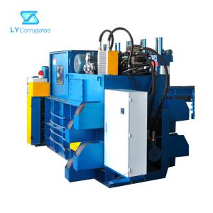 4lines Carton Packing Machine , TUV Automatic Cardboard Baler