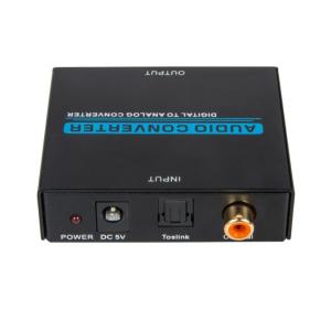 96 KHz 24 Bit Digital To Analog Audio Video Converter