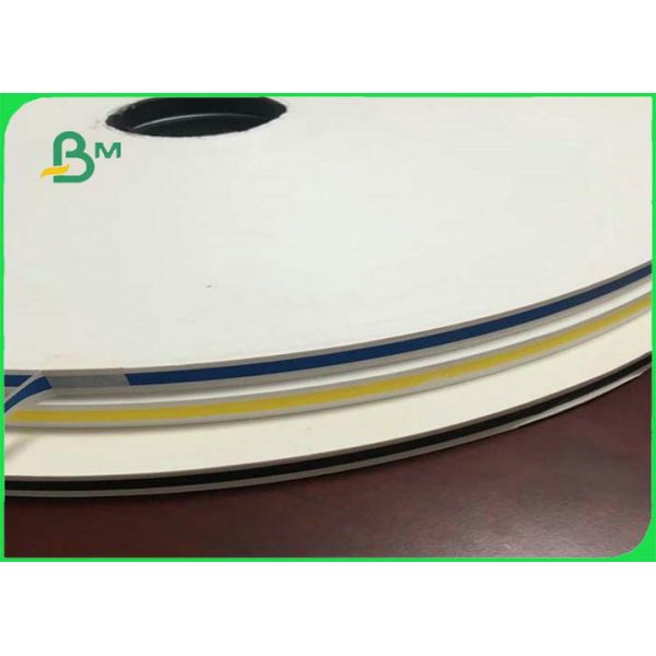 Food Safe Straw Paper 100 % Virgin Pulp Food Safe Straw Paper FDA SGS 60gsm 120gsm White Customized