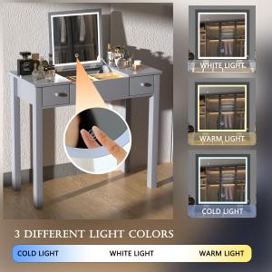 LED light Makeup Dressing Tables E1 With Mirror