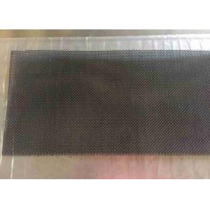 Bullet Proof Stainless Steel Security Screen Mesh 0.5mm to 1.9mm SS316 For