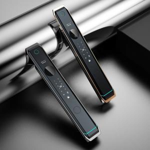Intelligent Home Automatic Fingerprint Door locking system Black