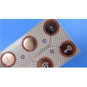 0.06mm PET Transparent Flexible PCB Immersion Gold Surface Finish