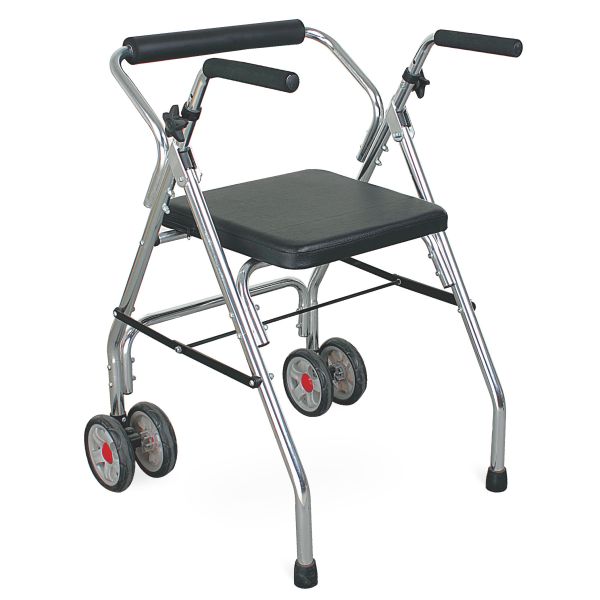 Quality Folding Ultra Lightweight Rollator Walker With Seat Convenient 9142L for sale