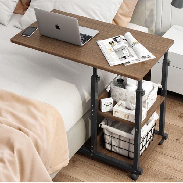 Quality Functional Eco-Friendly Partical Board Mobile Elevating Storage Desk for Home Office for sale