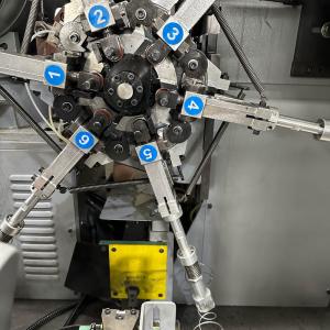 Mattress Spring Bed Core Making Machine 90-100pcs / Min Datas Adjusted By