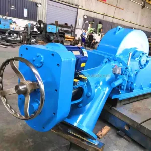 Air/Water Cooling Water Turbine Generator for Stable Performance in Indoor