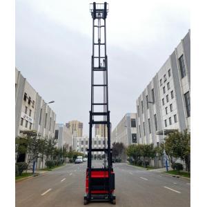 Side Pull Battery Electric Counterbalance Forklift 2t 3m Stand Up Lift