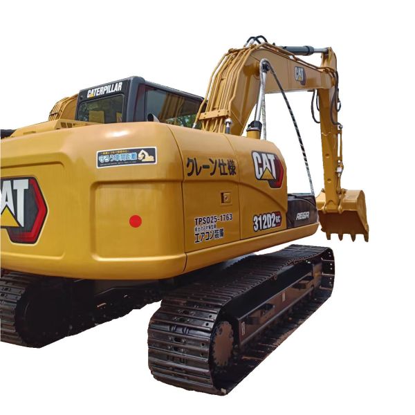 CAT 312 312D Used Excavator 1 M³ Bucket Capacity 12000 KG Machine Weight