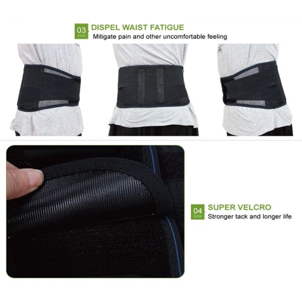 Tourmaline Self Heating Waist Support Belt Breathable Waist Belt Medical