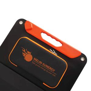 400W Portable Folding Solar Panels with 22% Solar Cell Efficiency and 40V Working Voltage for Camping and Home Use