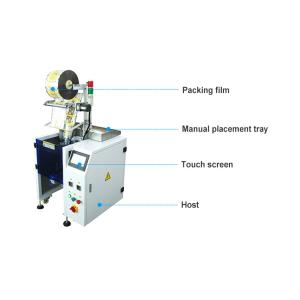 Automatic Manual Placement Toy Plastic Spare Parts Packaging Machine For