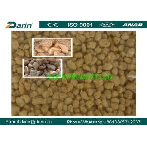 Automatic TVP / TSP Soya Protein Food Extrusion Machine With ISO Certificated