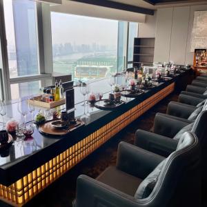 Rectangle Shape Teppanyaki Table Grill