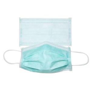 China White Disposable Non Woven Face Mask To Prevent Flu 3 Ply Water Resistance on sale