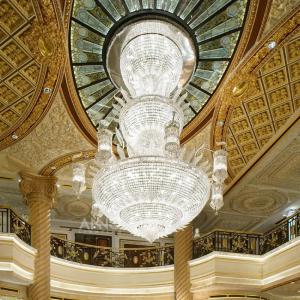 Customized Large Hotel Project French Golden Empire Crystal Chandelier