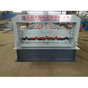 Wholesale 4kw 380V PPGI Steel Tile Type Colorful Stone Coated Metal Roof Tile Roll Forming Machine from china suppliers