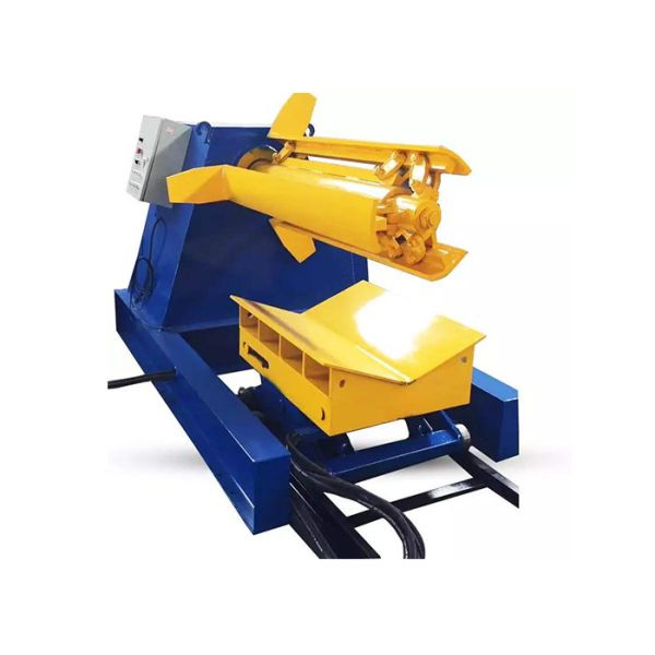 Hydraulic Automatic Single Head Heavy Material Rack Sheet Metal Decoiler