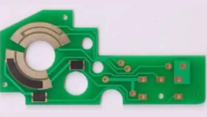 Security Keypad Carbon Oil PCB with Tamper Detection Mesh